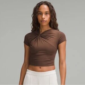 Lululemon Asymmetrical Front Twist T-Shirt